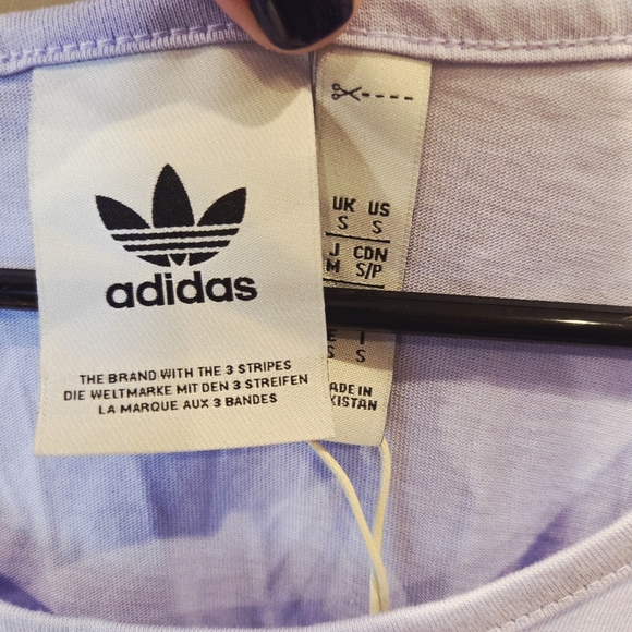 Adidas Originals Essentials Men's Tank Top - Light Purple/Violet Tone Small New - Picture 3 of 7